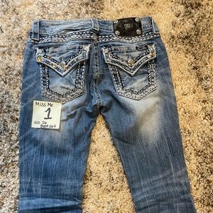 Miss Me Boot Cut Jeans Size 26